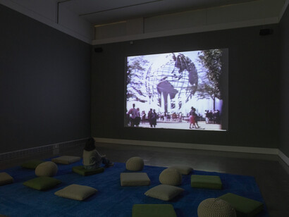 A billion dollar dream, exhibition view. Courtesy of Queens Museum