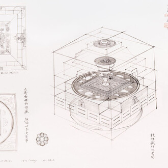 Xiaoze Xie, Models of the universe, 2024. Courtesy of Anglim/Trimble