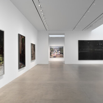 Jeff Wall, exhibition view. Courtesy of Gagosian
