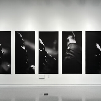 Zora J Murff, Bobby said blow the pigs away (rearranging the social order), 2022. Courtesy of MASS MoCA