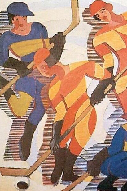 Ernst Ludwig Kirchner The Hockey Players (1934)