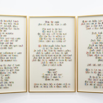 Carlos Aires, The end: a love song, 2025. Courtesy of Sabrina Amrani Gallery