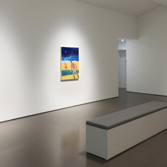 Katherine Bradford, Living a dream, exhibition view. Courtesy of Gallery Hyundai