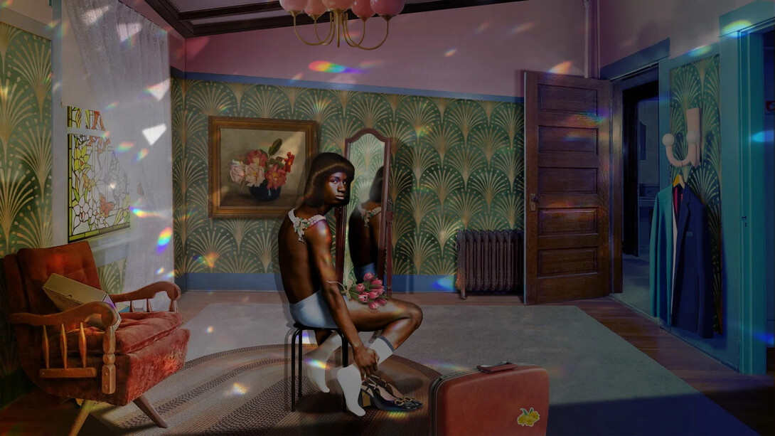 Ron Norsworthy, Narcissus (maybe it's time), 2024. Courtesy of Edwynn Houk Gallery