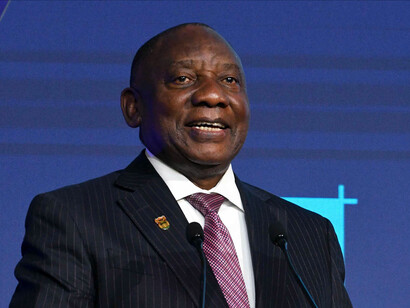President Ramaphosa reflects on the groundbreaking achievement of independent candidates at the official announcement of South Africa's 2024 election results held at the National Results Operations Centre at Gallagher Estate, Midrand, South Africa, on the 2nd of June, 2024