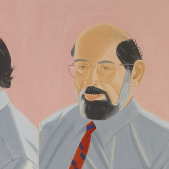 Alex Katz, Allen Ginsberg, 1985. Courtesy of the Colby College Museum of Art