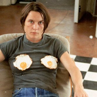Sarah Lucas, Self-portrait with fried eggs, 1996. Courtesy of Museum of Contemporary Art Kiasma