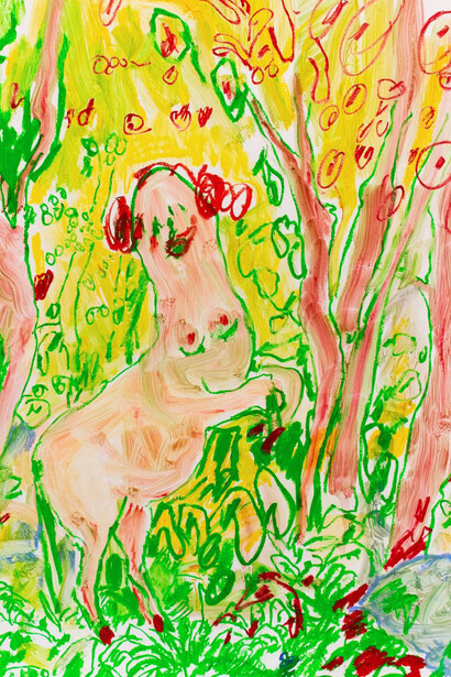 Kathleen Henderson, Atmospheric entry, 2024. Courtesy of Anglim/Trimble Gallery