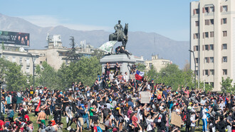 Protestas en Chile de 2019, Santiago, Chile