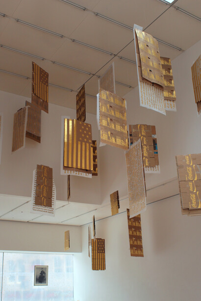 Danh Võ, installation view, Nottingham Contemporary 2014. Photo Andy Keate