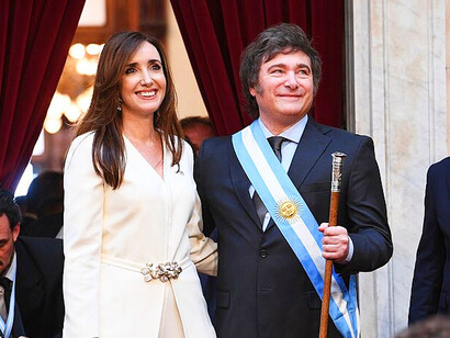 With a strong focus on the past and its complexities, Villarruel stands alongside Milei, hinting at the controversial discourse surrounding Argentina's history of political violence