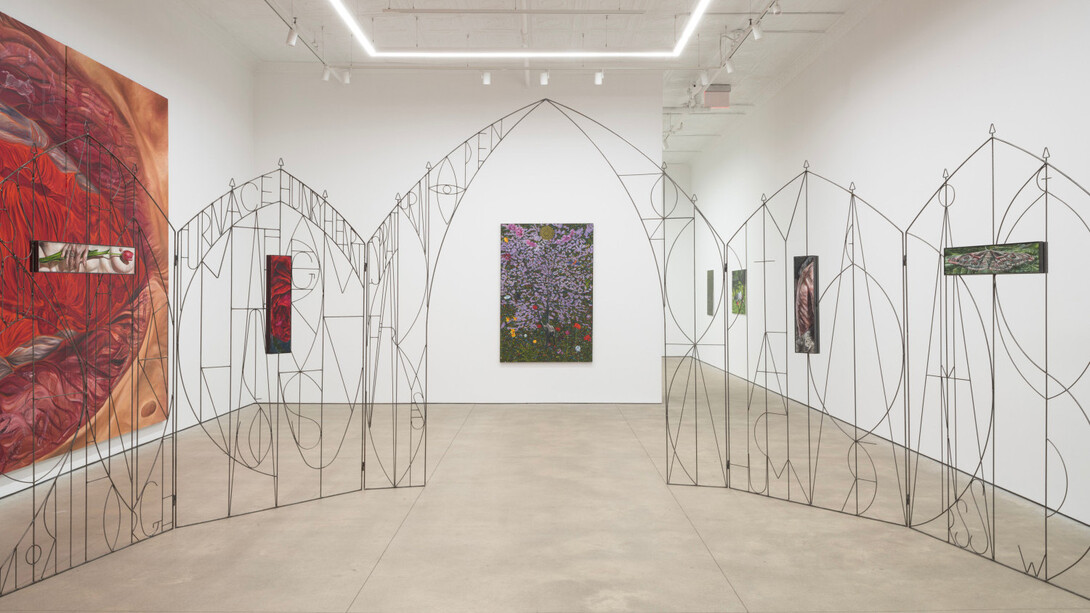 Srijon Chowdhury, Tapestry, exhibition view. Courtesy of P.P.O.W Gallery