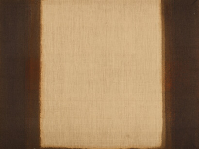 Yun Hyong-keun 윤형근, Umber blue 청다색1980. Courtesy of Denver Art Museum