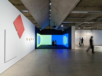 Various artists, Experiments in concretism, exhibition view. Courtesy of Espoo Museum of Modern Art