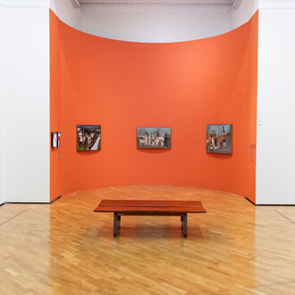 Paulo Pedro Leal, Tragic suburb, exhibition view. Courtesy of Pinacoteca