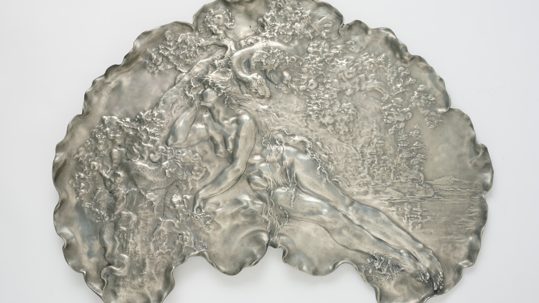 Jules Desbois, Eve et serpent (Eve and the serpent), around 1895. Courtesy of Museum für Kunst und Gewerbe Hamburg