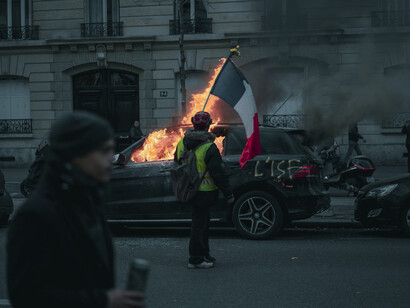 In the heart of Paris, France, crowds gather to challenge the political decisions that have led to a realignment of France's legislative power and intensified public scrutiny