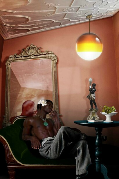 Ron Norsworthy, Regarding Narcissus, 2024. Courtesy of Edwynn Houk Gallery