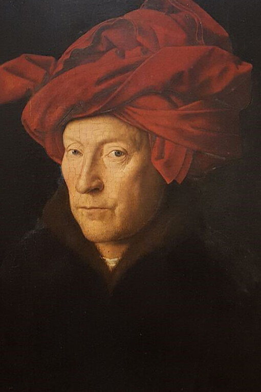 Jan van Eyck Portrait of Man (1433)