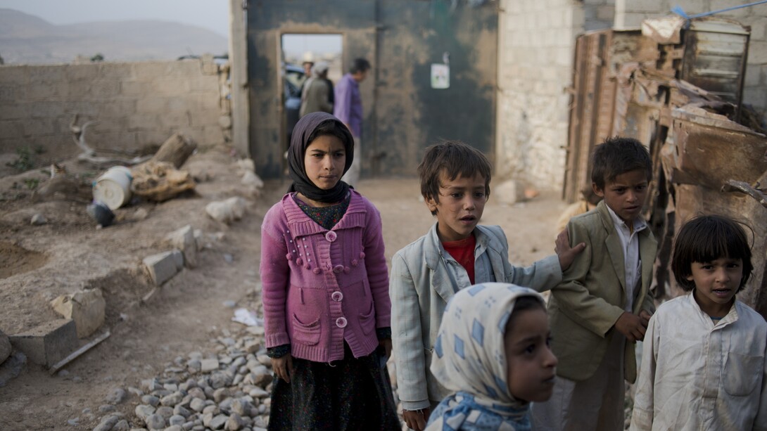 Los destrozos de la guerra en Yemen