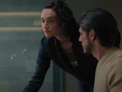 Débora Nascimento and Ângelo Rodrigues shine in the captivating world of 'Olhar Indiscreto (Lady Voyeur)' TV show, creating a mesmerizing on-screen duo