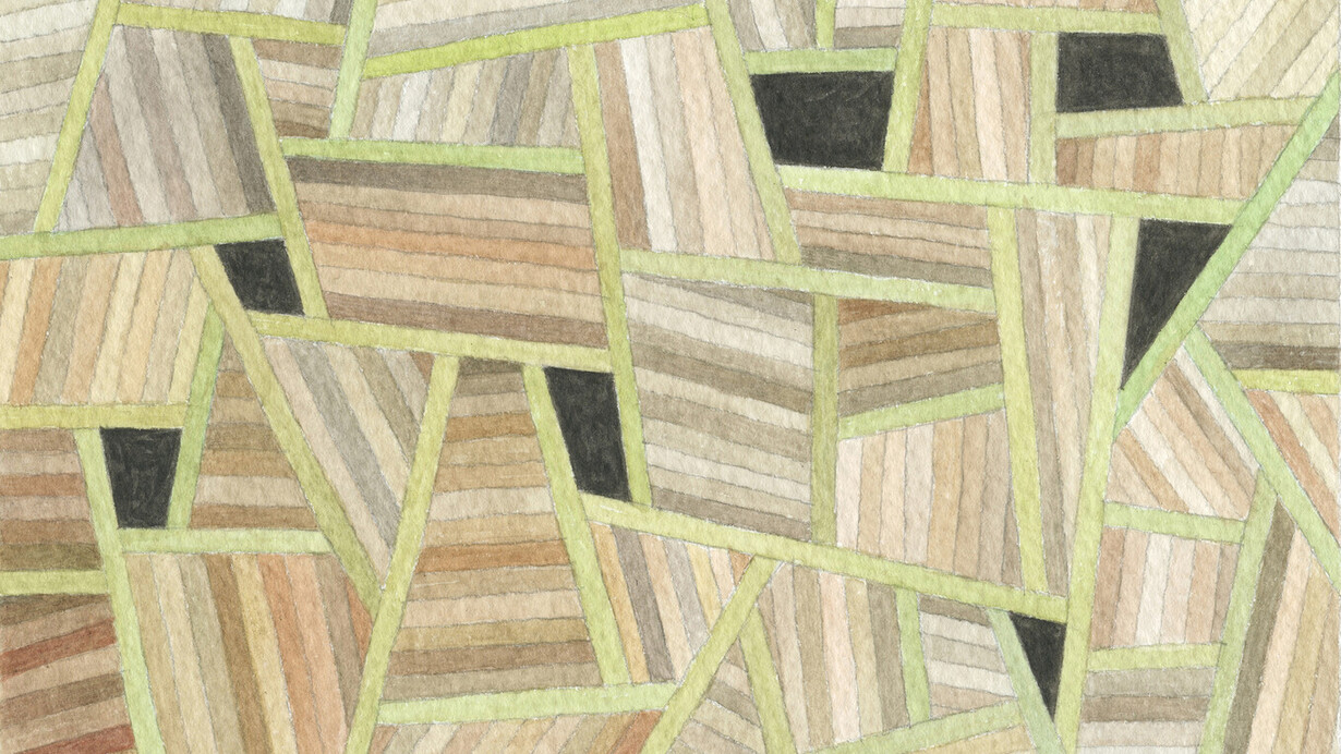Gui gui, watercolour 20 x 16 cm, Mark Weighton, 2025