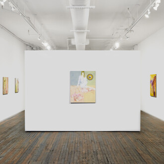 Bill Jensen, A room of wisdom, exhibition view. Courtesy of Amanita