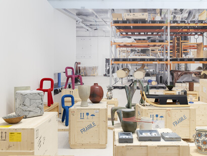 Verschiedene Künstler, Archives du design romand, Ausstellungsansicht. Mit freundlicher Genehmigung des Mudac