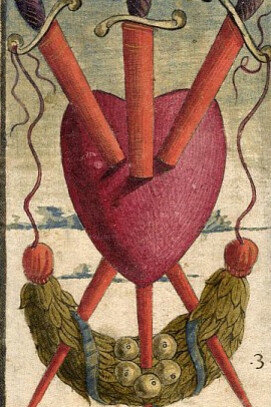 Mazzo Sola Busca Tre di Cuori