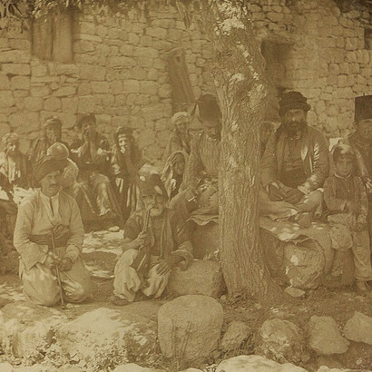 Assyrian group in Baz, Hakkari Türkiye, c.1900