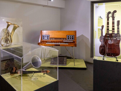 Astounding stories about theatre and music, exhibition view. Courtesy of Estonian History Museum