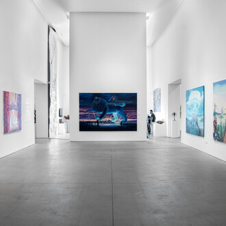 Mehdi Farhadian, Revealing the unseen, exhibition view. Courtesy of Leila Heller Gallery