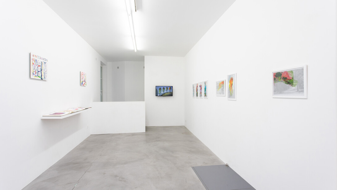 Marcos Lutyens, Hypnotic show, exhibition view. Courtesy of Alberta Pane Gallery