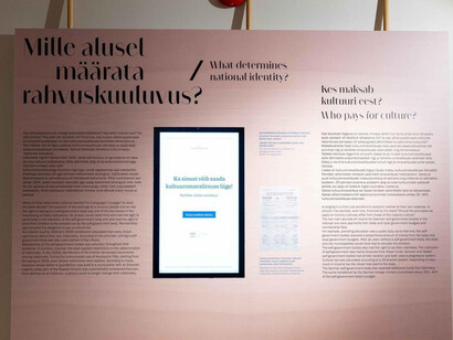 Inclusion or isolation? Multi-ethnic Estonia, exhibition view. Courtesy of Estonian History Museum