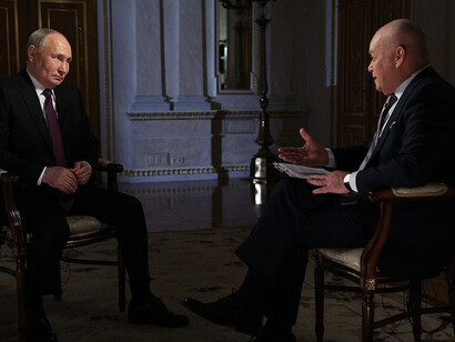Vladimir Putin’s 2024 Kremlin interview with Dmitry Kiselyov