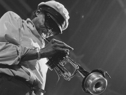 Jazz legend Miles Davies provided the intro for the song