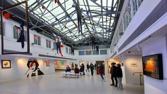 Exhibition overview of Banksy: Limitless in Old Brompton Road, London UK 2025 © Banksy / the Author 2025