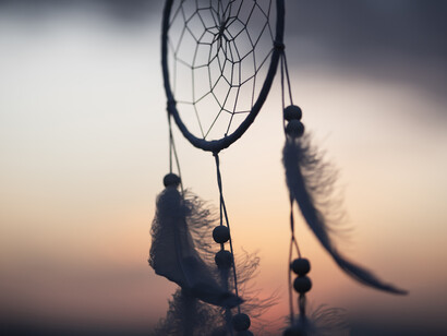 Dream-catchers, guardians of our innermost thought in our sleep