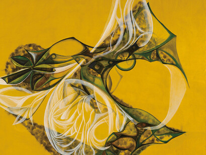June Huang, Composition Y, 1985. Courtesy of Taipei Fine Arts Museum