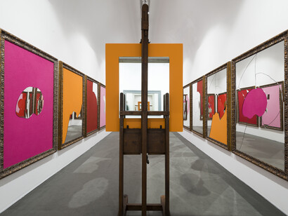 View of the exhibition, MICHELANGELO PISTOLETTO, One and One makes Three,
Collateral Event of the 57th International Art Exhibition – La Biennale di Venezia, Abbazia
di San Giorgio Maggiore and Officina dell’Arte Spirituale, Isola di San Giorgio Maggiore,
Venezia, 2017. Courtesy: the artist and GALLERIA CONTINUA, San Gimignano / Beijing / Les Moulins / Habana. Photo by: Oak Taylor-Smith