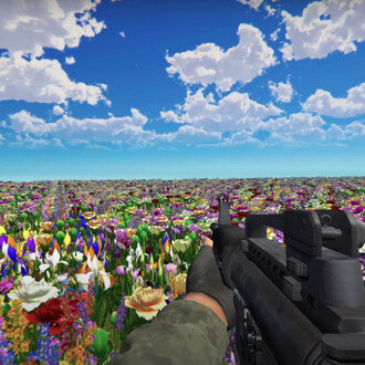 Addie Wagenknecht, Paradise loading (detail), 2025. Courtesy of bitforms gallery