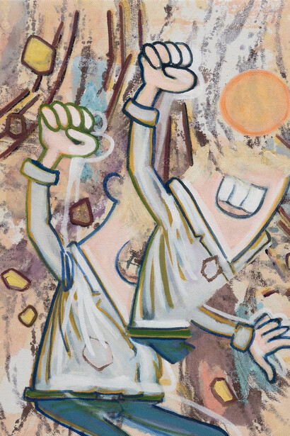 Chris Hood, Peopling, 2024. Courtesy of GGLA