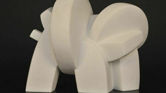 Sophia Vari,Minotaure II,2011,marmo cm28x35x21