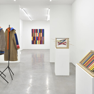 Peter Fillingham, Basil dress, exhibition view. Courtesy of Marian Goodman Gallery