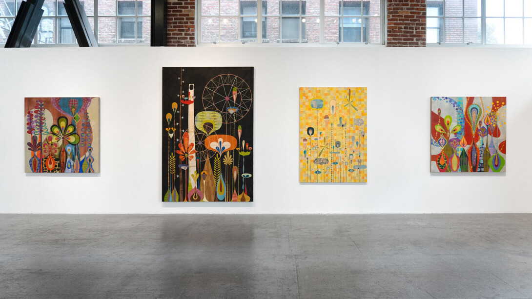 Rex Ray, Eternal, exhibition view. Courtesy of Gallery 16