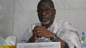 Médecines traditionnelles en Afrique. Le représentant de l’OMS en Côte d’Ivoire, Dr Ané Ambroise, lors de la célébration officielle de la Journée africaine de la médecine traditionnelle à Agboville en 2022