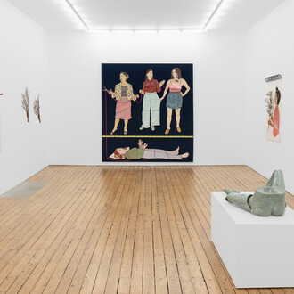 Paloma Proudfoot, A festival of ugly sounds, exhibition view. Courtesy of The Approach