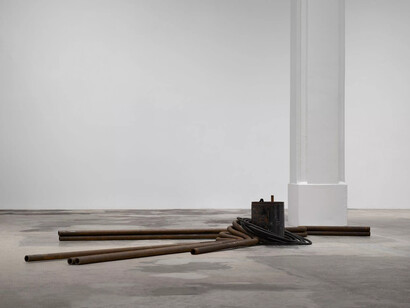 Daniel Turner, Channel conduit, 2024. Courtesy of Hauser & Wirth Gallery