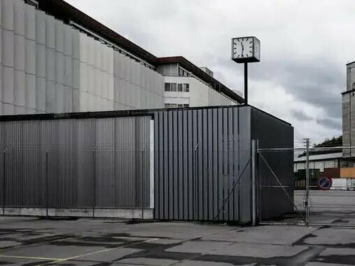 Container nel porto franco di Ginevra, Svizzera