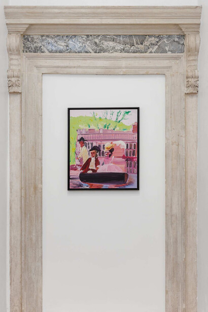 Genieve Figgis, Unearthly pursuits, exhibition view. Courtesy of Almine Rech